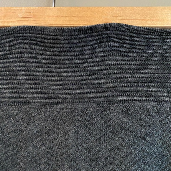 Max Studio Knit Herringbone Pattern Skirt - Picture 3 of 4